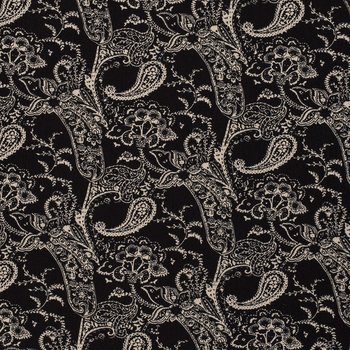 Krinklad Viskos Paisley