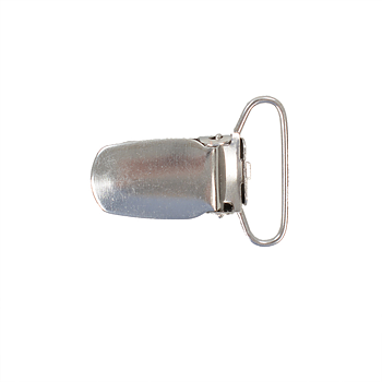 Krokodilklämma Silver
