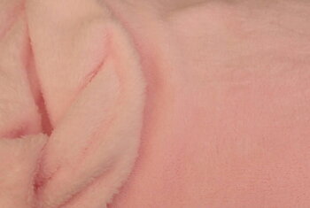Snuttefilt ljus rosa