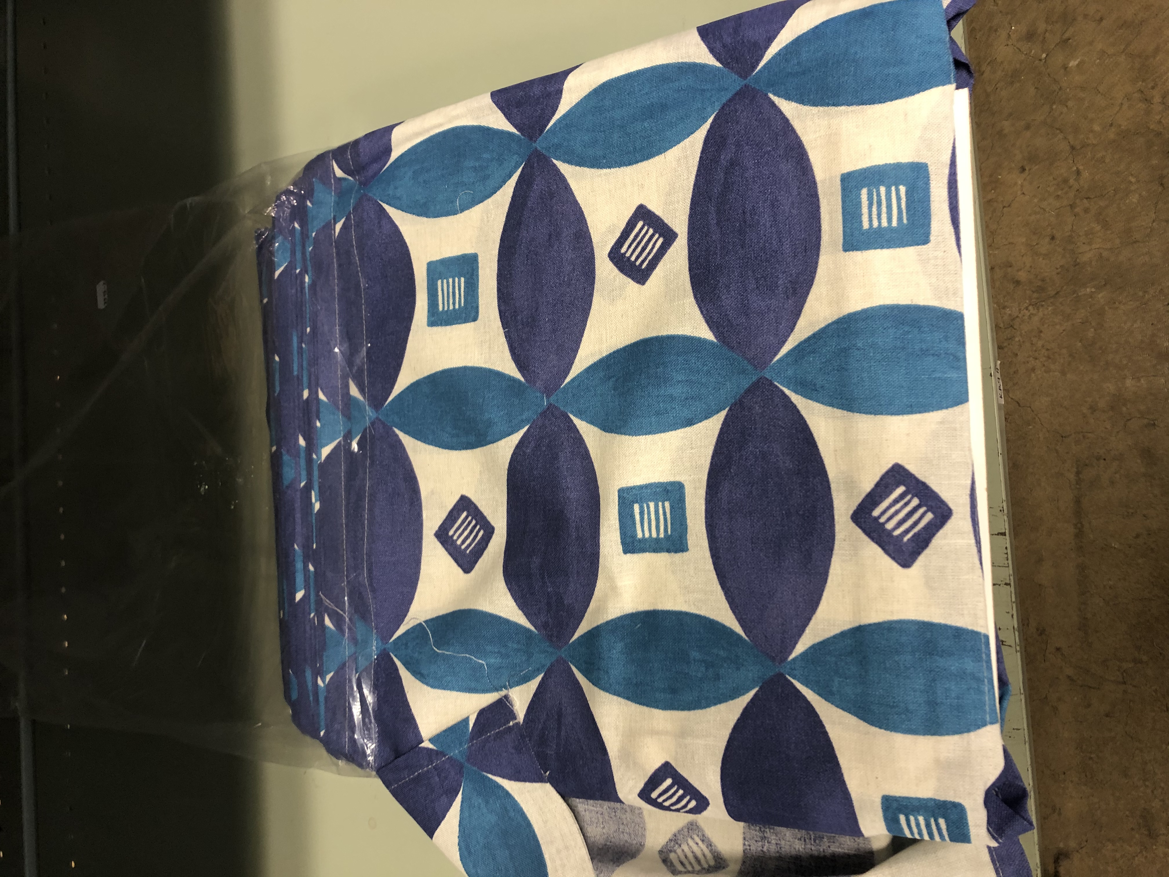 Panel Blå Retro