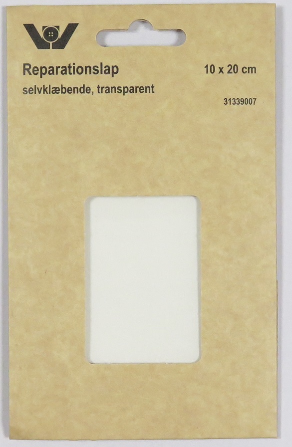 Nylon Självhäftande Laglapp Transparent