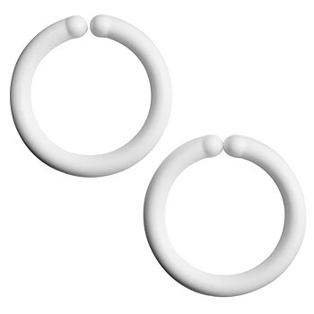 Barnvagnsring vit