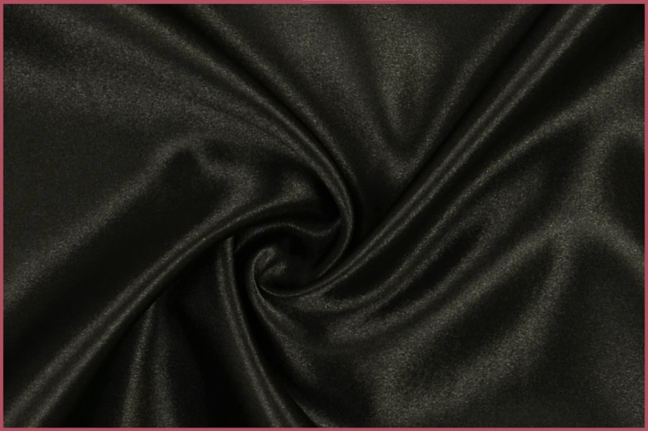 Satin Duchesse Enfärgad - 10