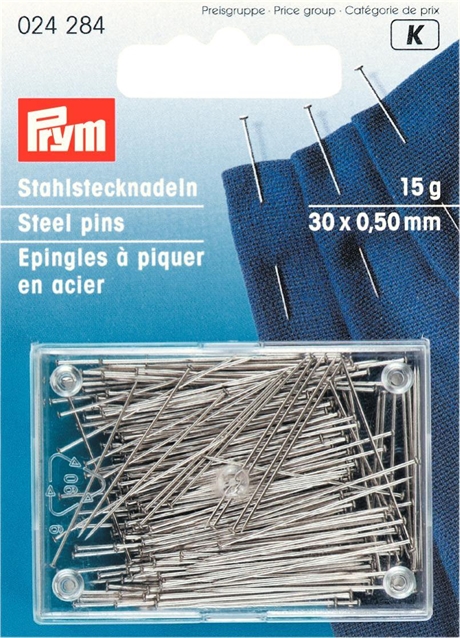 Knappnålar 0,5mm