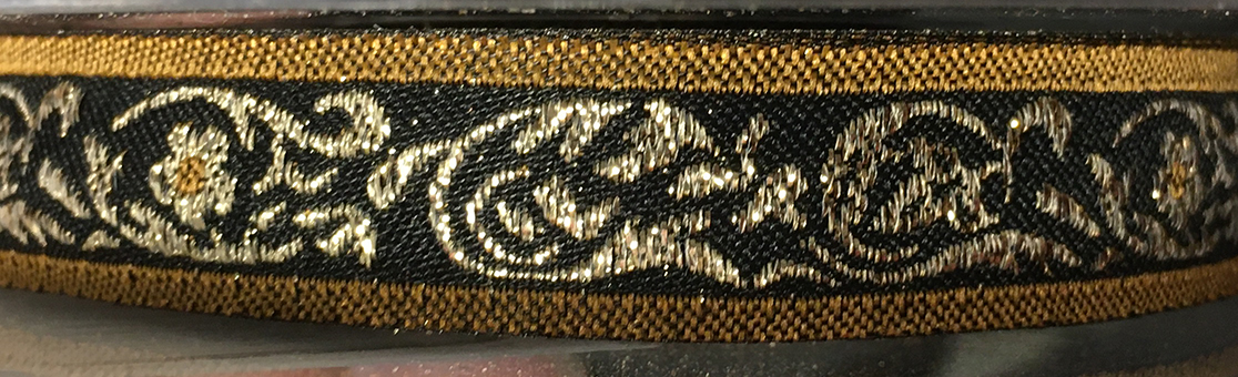 Jacquard Band Silver & Guld 15 - 2
