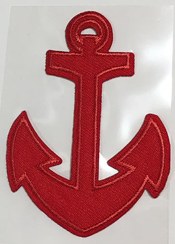 Patch Ankare Röd
