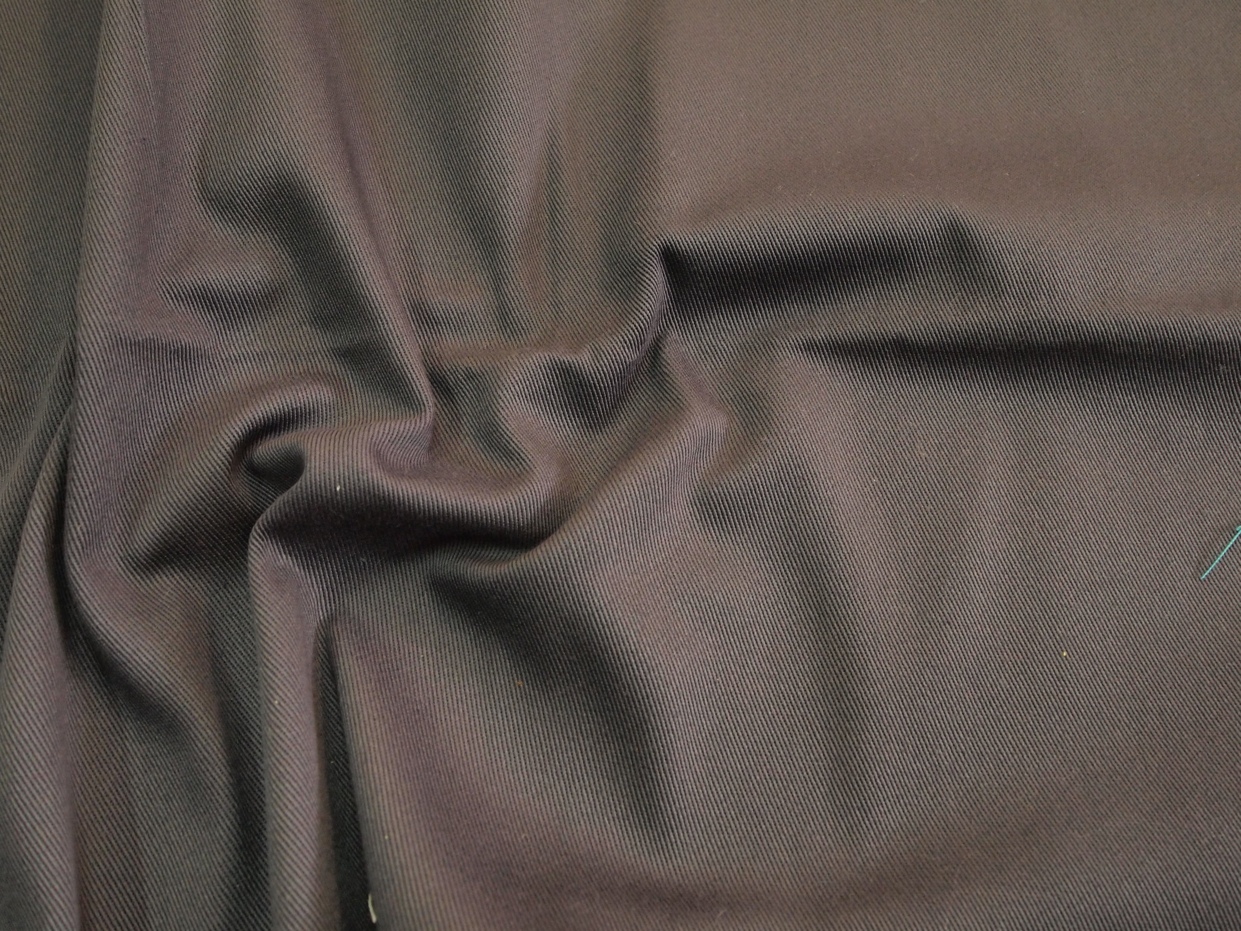 Bomulls Twill grå STUV 0,5m - 2