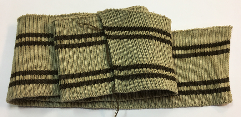 Mudd Beige med brun rand