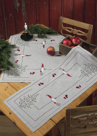 Duk jul inkl material