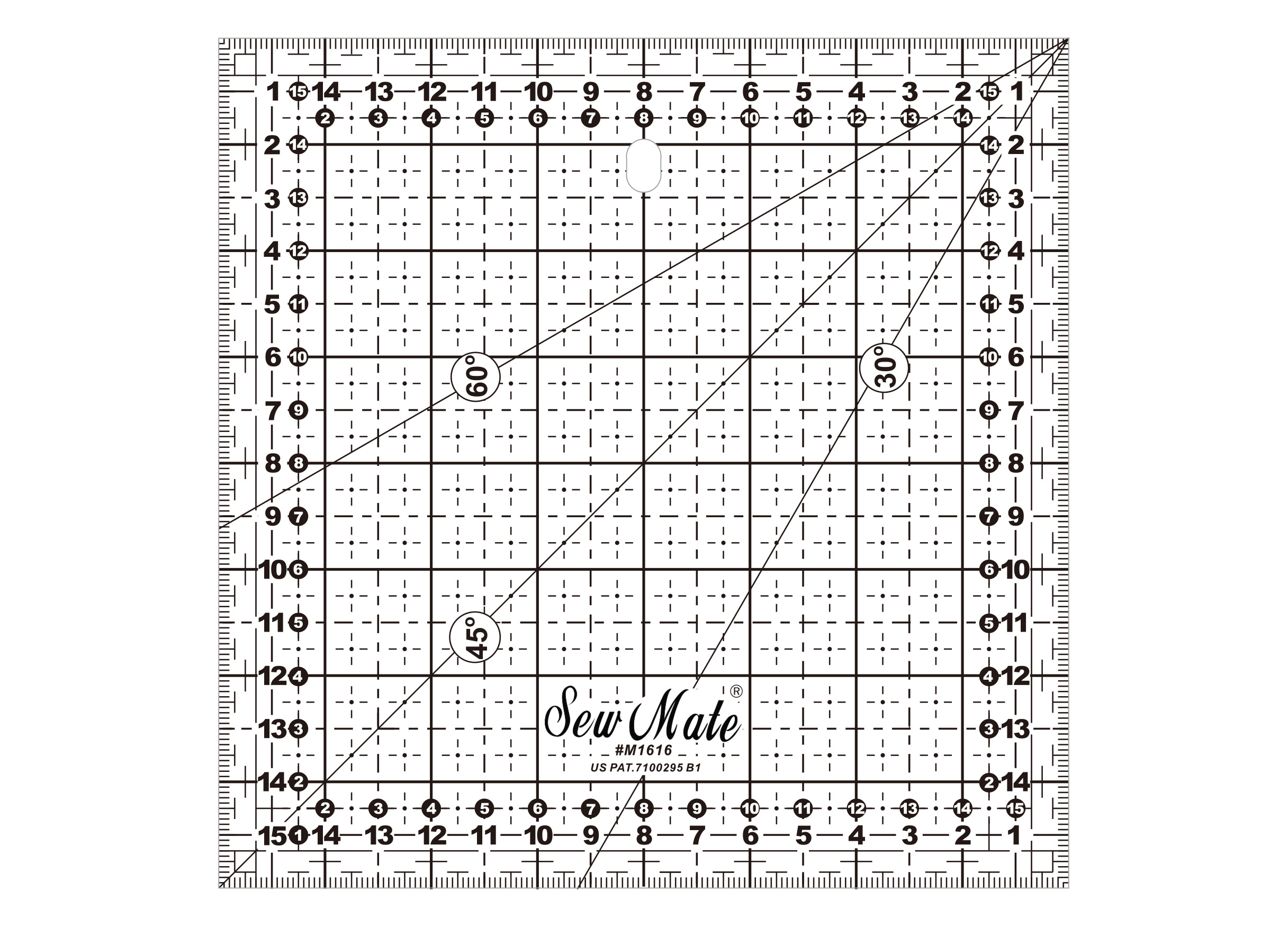 Sew Mate Quilting Linjaler CM - 2