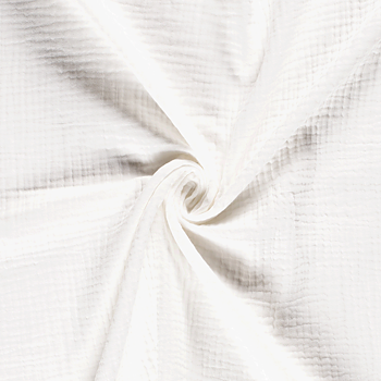 Muslin / Double Gauze Vinter Vit