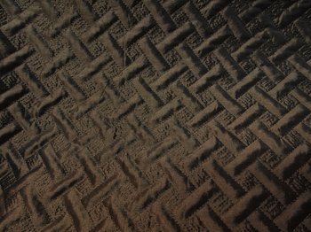 Quilt Mönstrad Brun