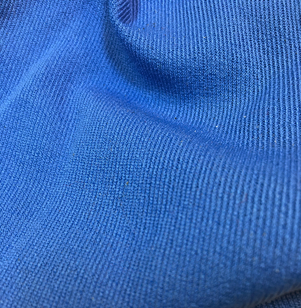 Blå Tubstickad Jersey