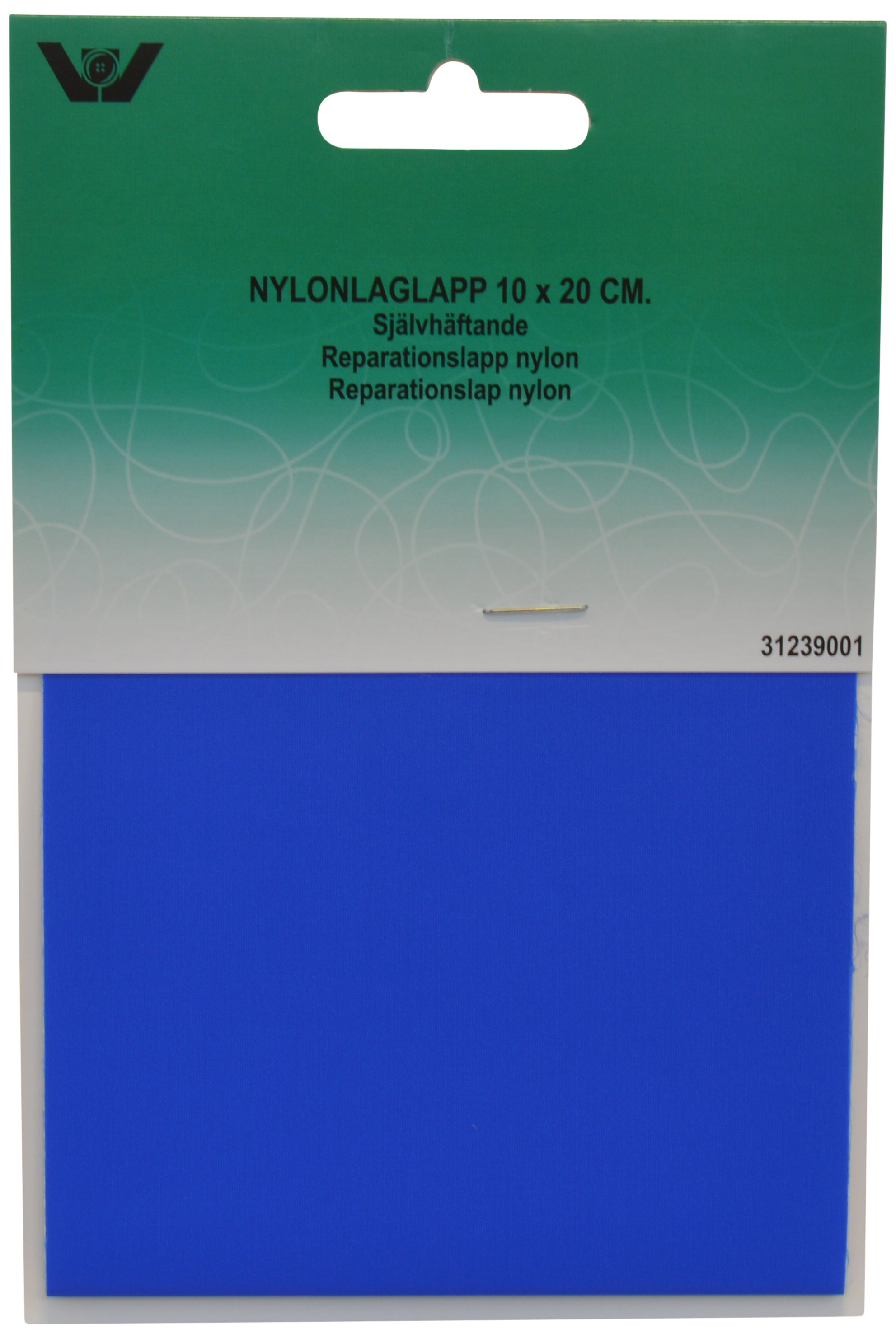 Nylon Självhäftande Laglapp Enfärgad - 6