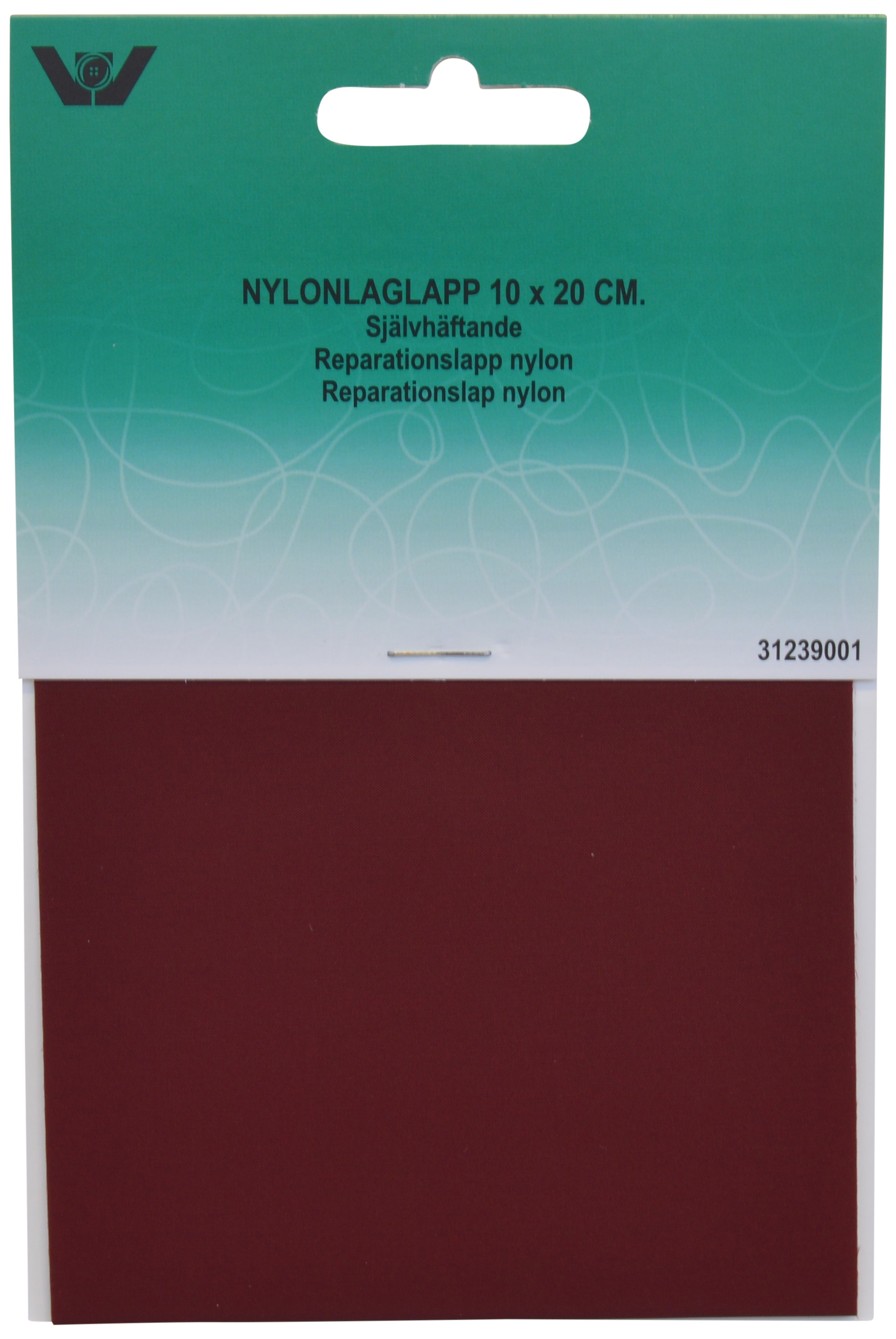 Nylon Självhäftande Laglapp Enfärgad - 5