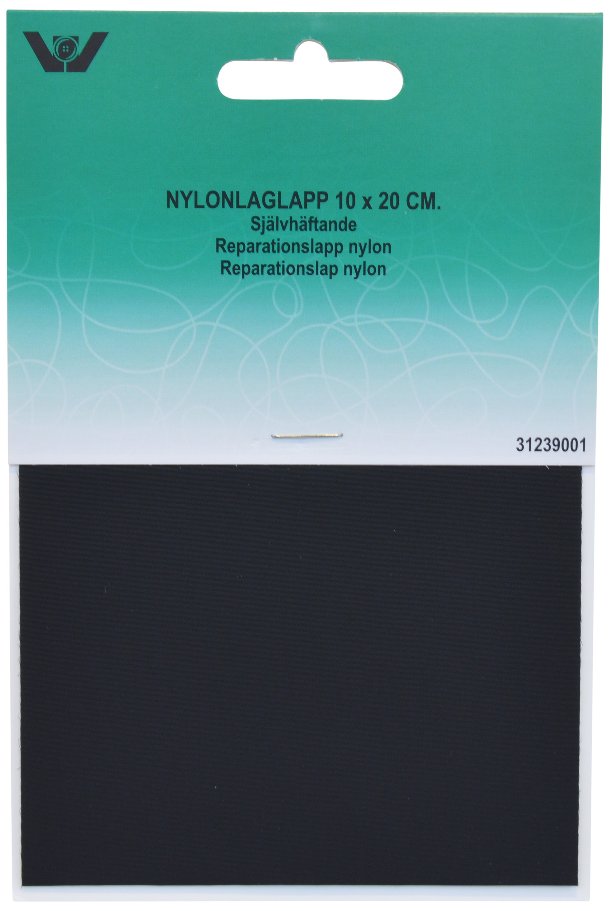 Nylon Självhäftande Laglapp Enfärgad - 3