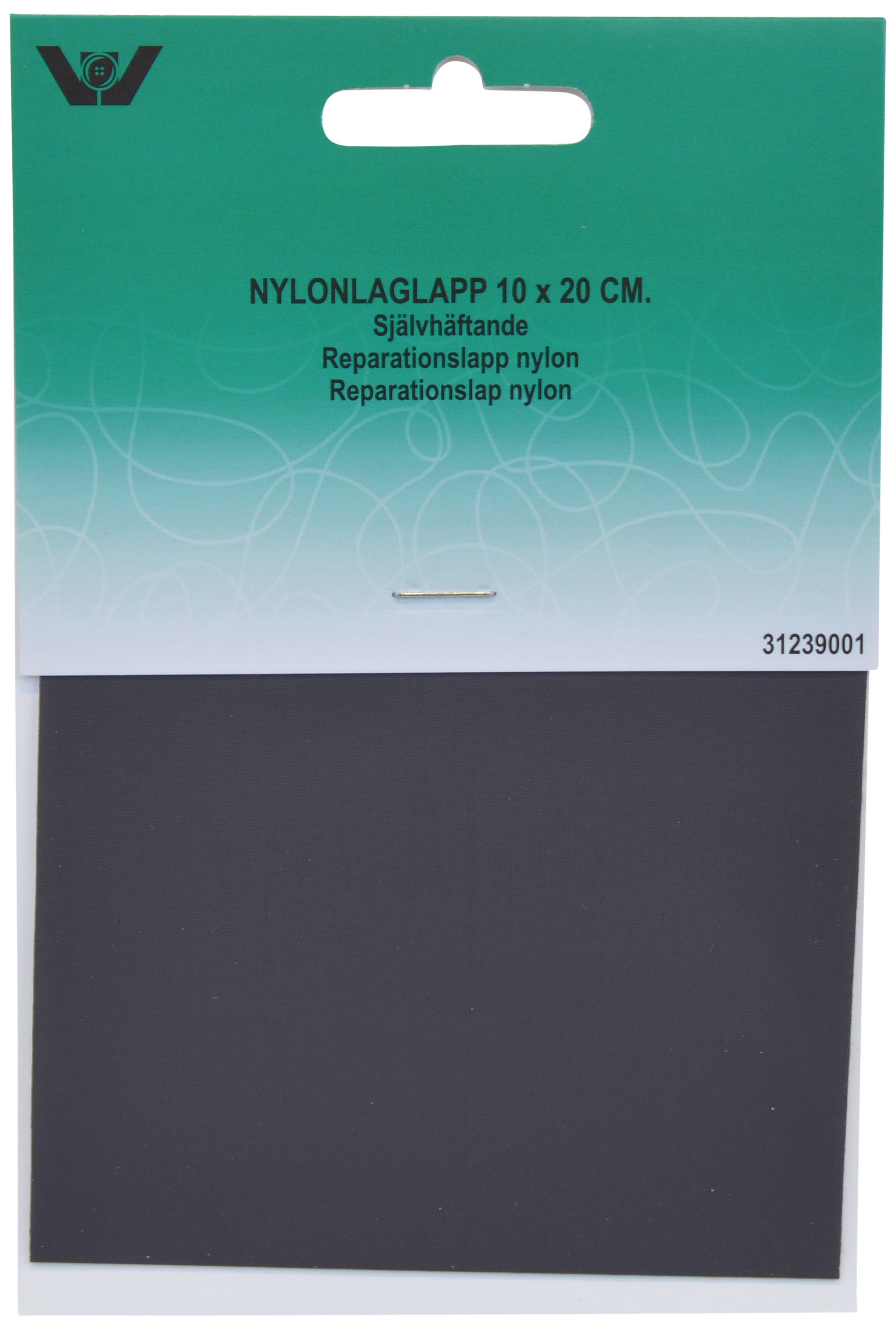 Nylon Självhäftande Laglapp Enfärgad - 11