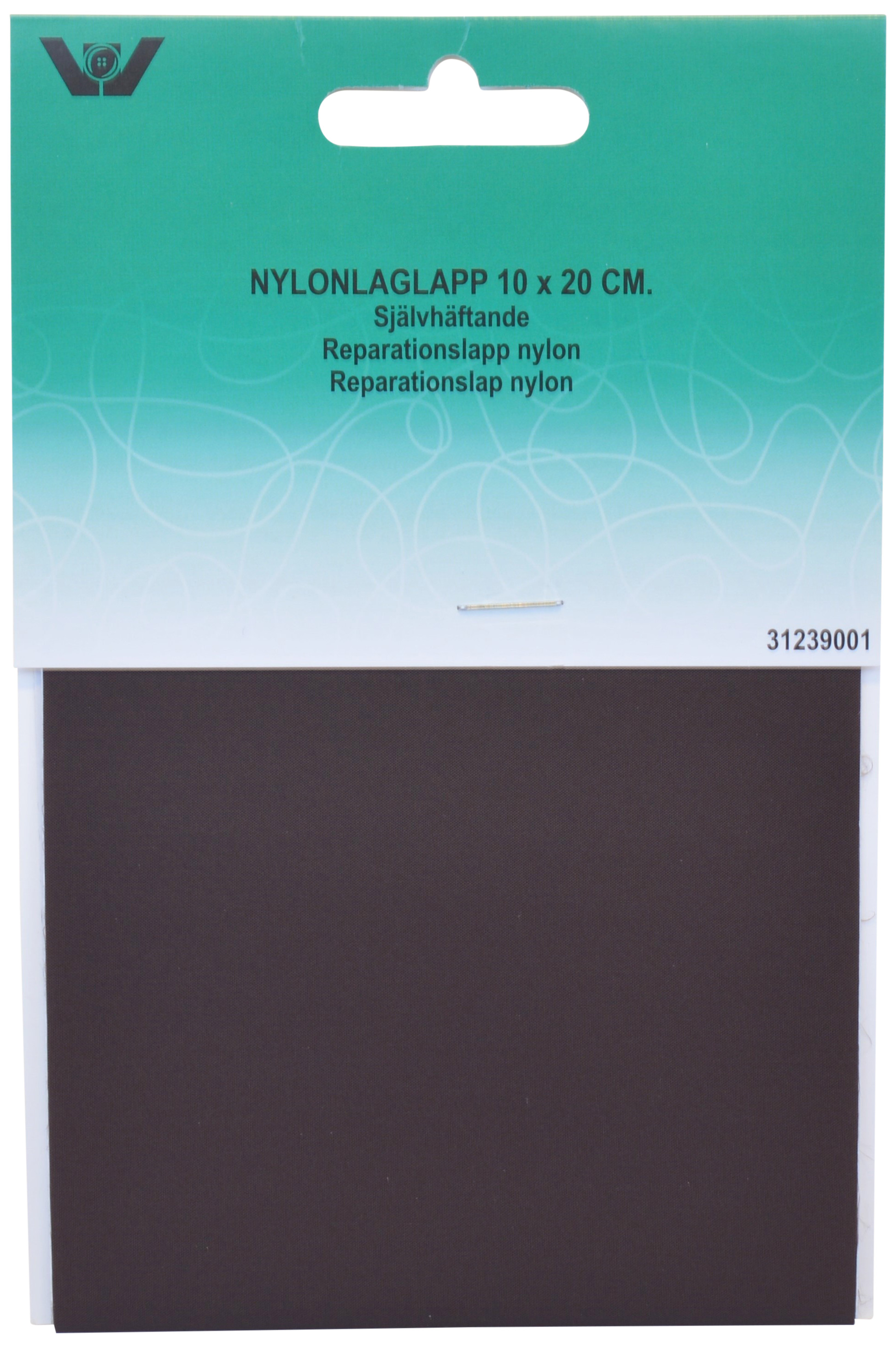 Nylon Självhäftande Laglapp Enfärgad - 9
