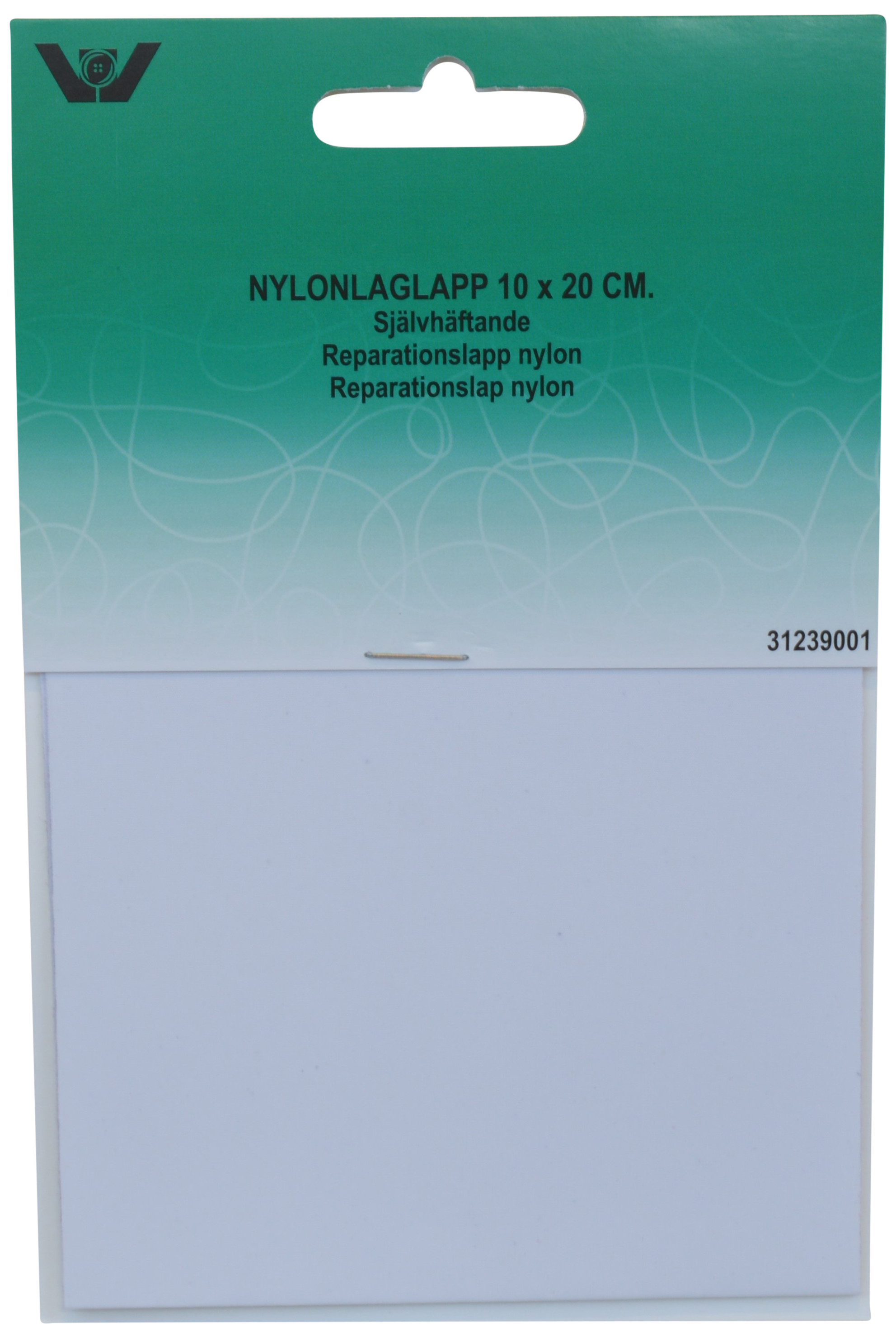 Nylon Självhäftande Laglapp Enfärgad - 2