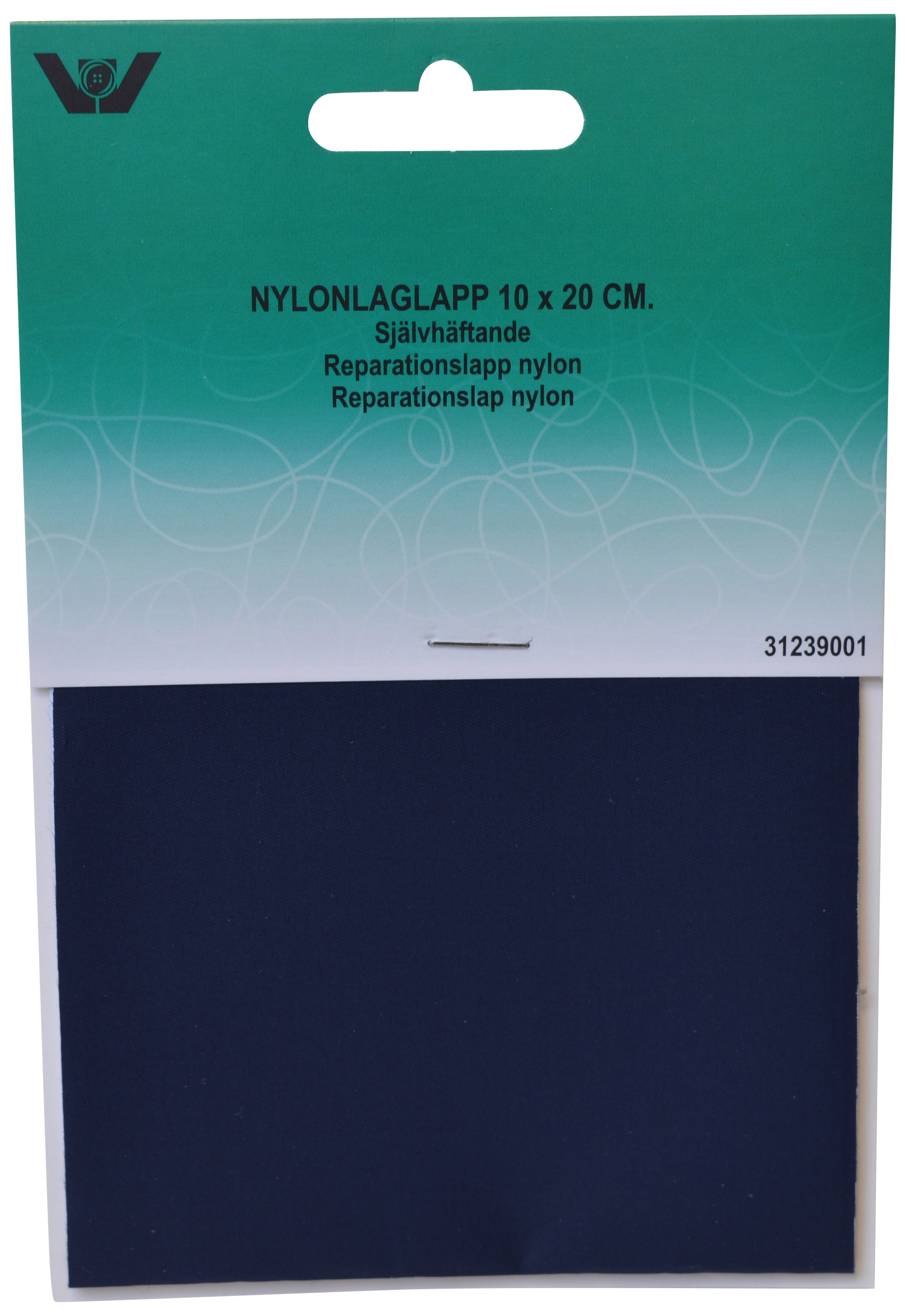Nylon Självhäftande Laglapp Enfärgad - 7