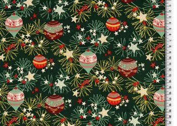 Jul Poplin Julgranskulor