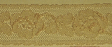 Beige nylonspets, 28mm