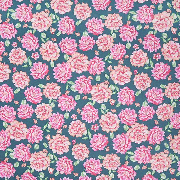 Gütermanns Blommiga Ring a roses Rosa Blommig