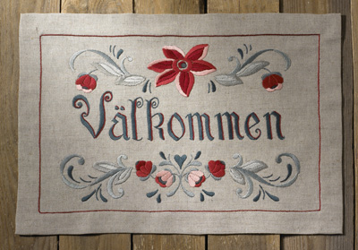 Välkommen Bonad inkl garn