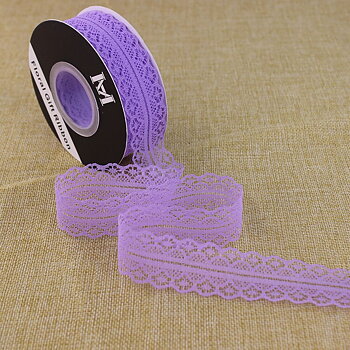 Ljus lila nylonspets 30 mm