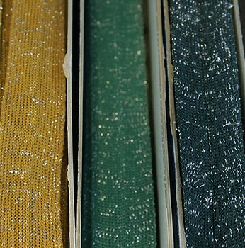 Vintage Kantbands Resår Glitter