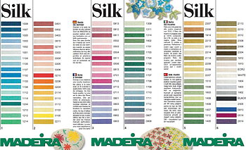 Madeira Silk Broderigarn 5m
