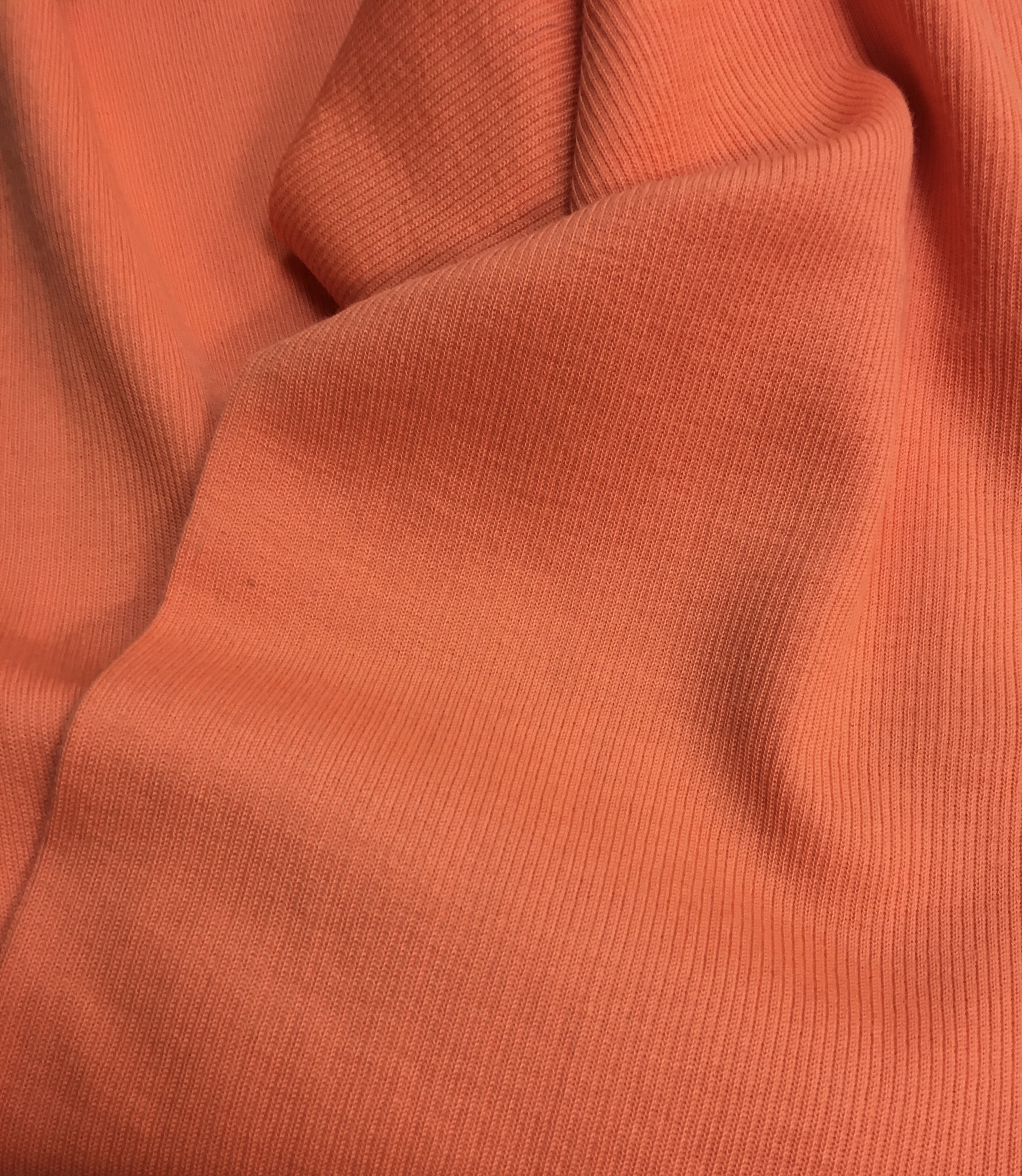 Orange Ribbad Tubstickad Jersey