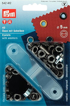 Öljetter med bricka 5mm