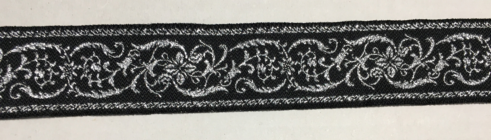 Jacquard band Silver STUV 0,92cm - 2