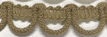 Stumt Ögleband Beige Grov
