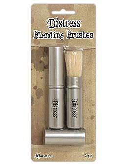 Tim Holtz Distress Retractable Blending Brush 2/Pkg