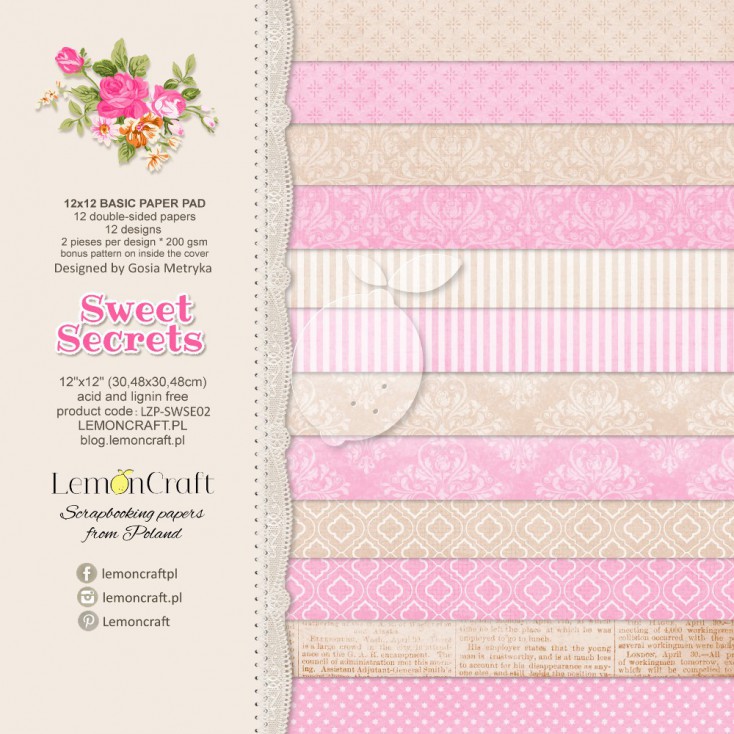 LC 12x12 Sweet Secrets Basic