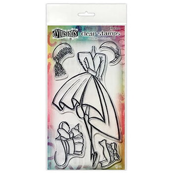 Dylusions Couture Stamp Set - Night At The Opera