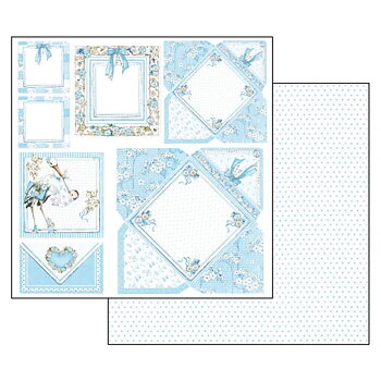 Stamperia SBB545 Baby Boy cards