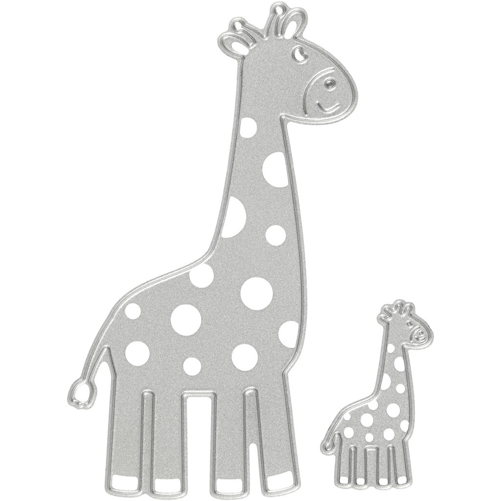 Die Cut Giraff