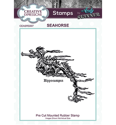 Creative Expressions Stamps - Andy Skinner Seahorse