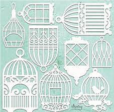MINTAY CHIPPIES -BIRDCAGES SET