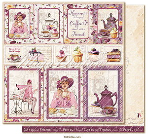  MD 1079 Little street café - Die cuts