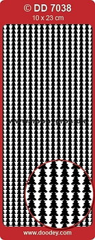 Stickers med -granar silver