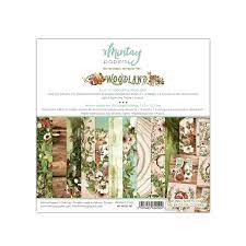 6x6 PAPER PAD -Woodland