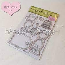 HW  Clear Stamps  -Stora Etikettkids