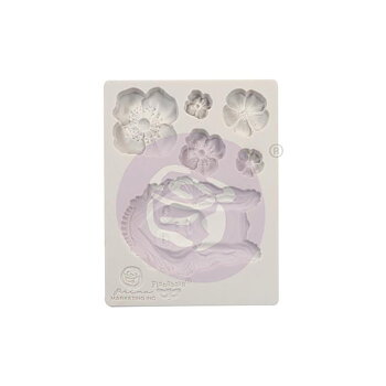 Prima Finnabair Decor Moulds 3.5X4.5 - Flower Queen