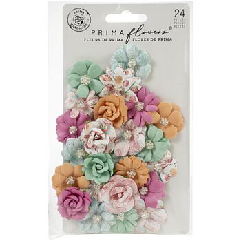 Prima Mulberry Paper Flowers Surfboard 24 -Boogie Board