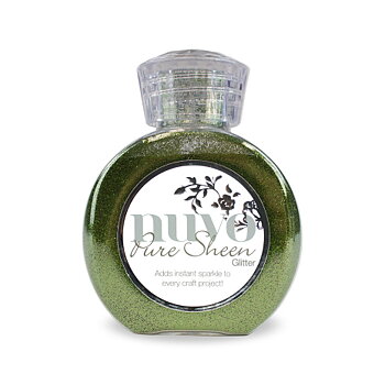 Tonic Studios Nuvo Glitter Collection -Olive Green 