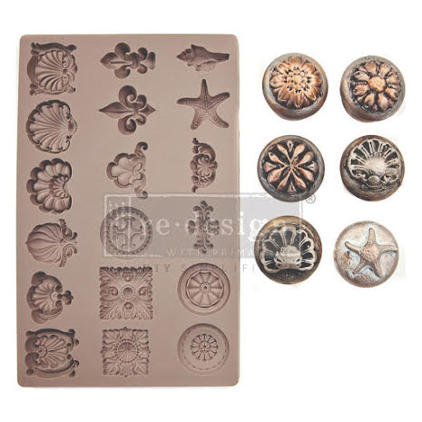 Prima Redesign Mould 5X8 - Seashore Treasures